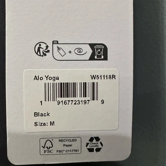 ALO Airbrush High-Waist 7/8 Bootcut Legging Black - Picture 8 of 10